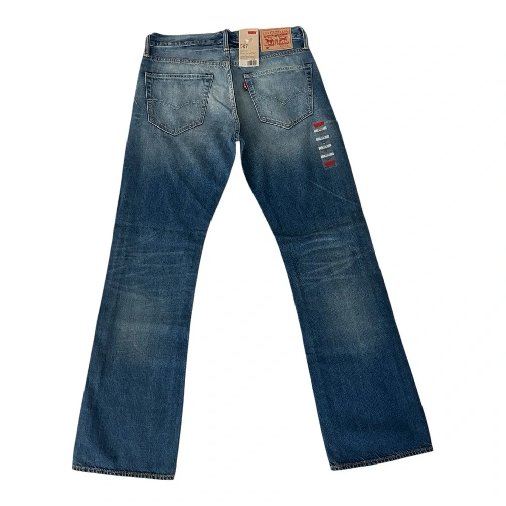 Levi's 527 Men’s Slim Fit Bootcut Leg‎ Jeans Denim Pants  Sz W33 L32